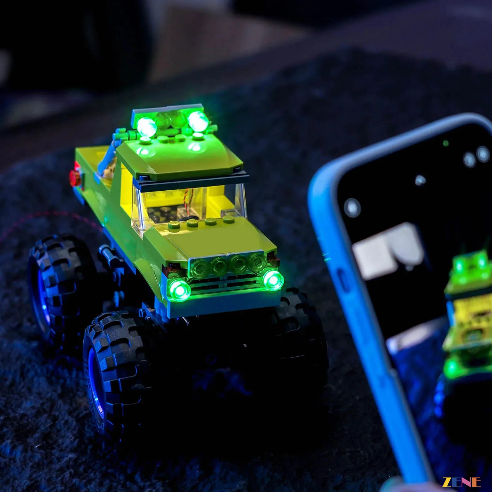 zene bricks LEGO The Hulk Truck vs. Thanos Light Kit for #76312