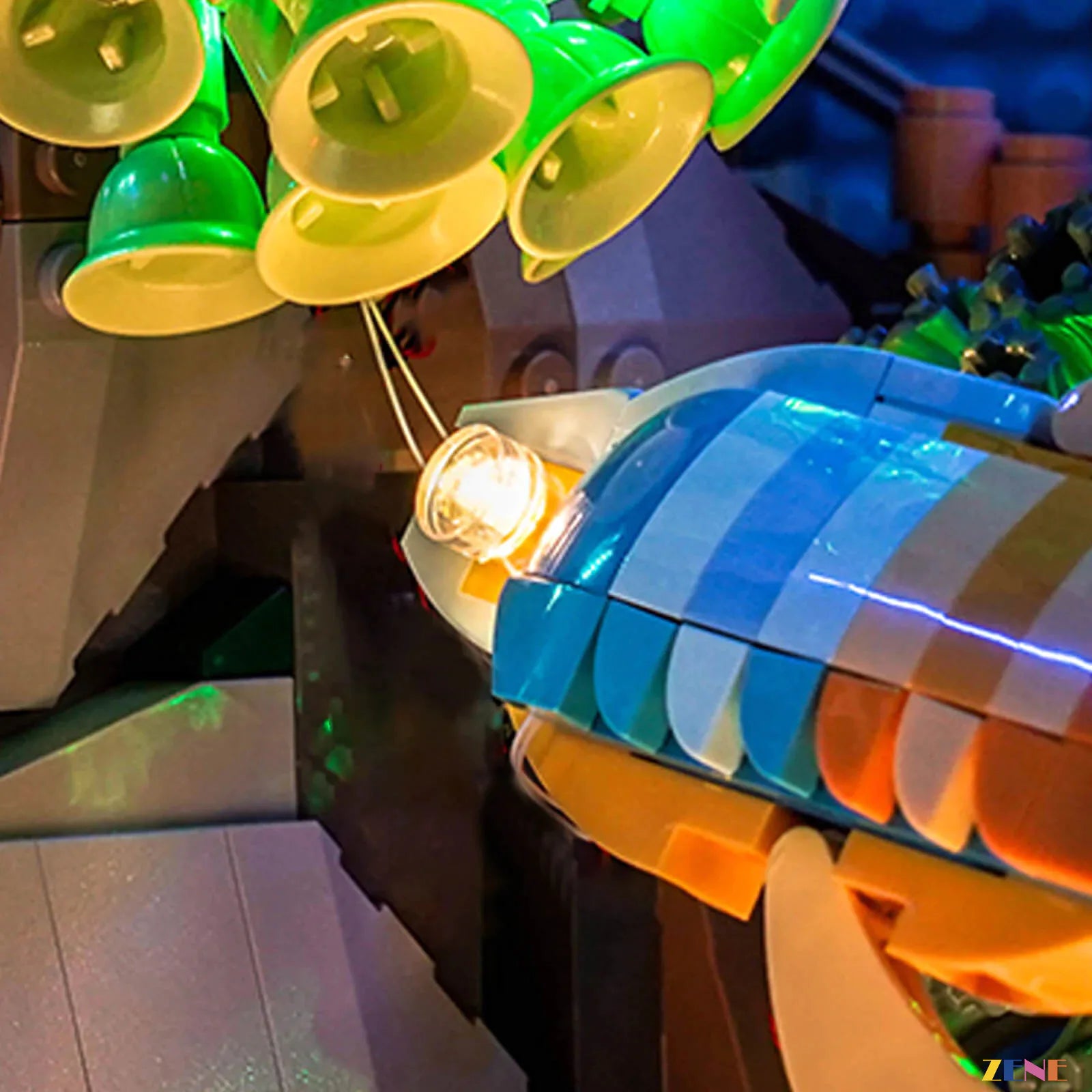 zene bricks LEGO Tropical Aquarium Light Kit for #10366