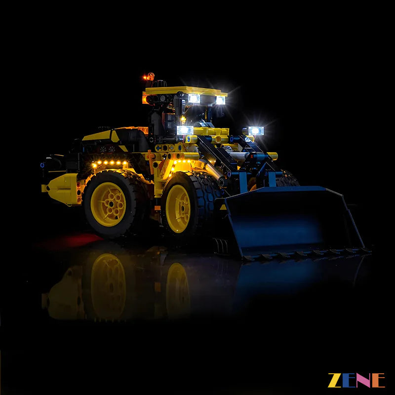 zene bricks Light Kit for LEGO Volvo L120 Electric Wheel Loader #42209