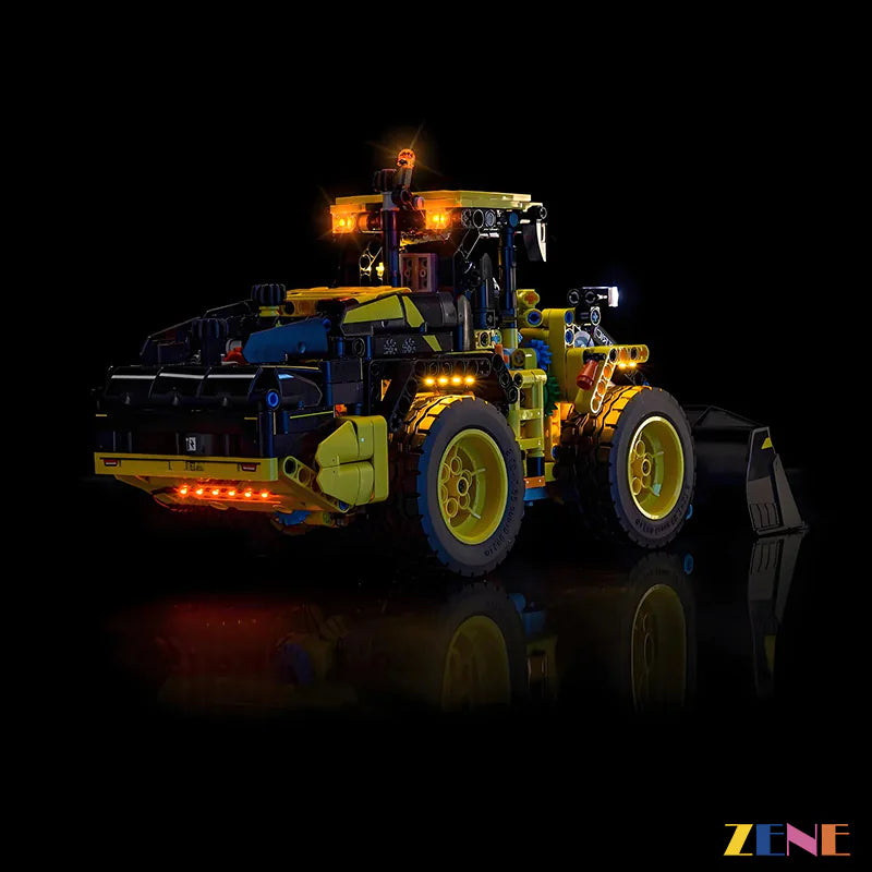 zene bricks Light Kit for LEGO Volvo L120 Electric Wheel Loader #42209
