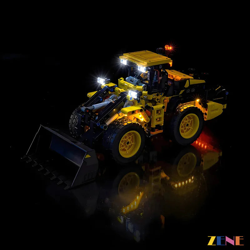 zene bricks Light Kit for LEGO Volvo L120 Electric Wheel Loader #42209