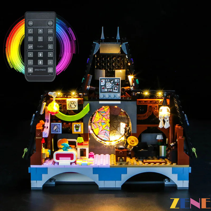 zene bricks Light Kit for LEGO Wednesday Enid s Dorm Room 76781