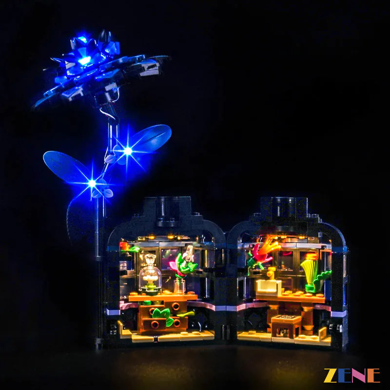 zene bricks LEGO Wednesday Black Dahlia Flower Light Kit for #76784