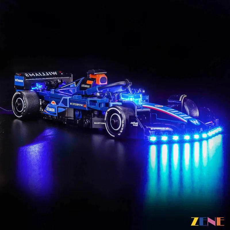 zene bricks Light Kit for LEGO Williams Racing FW46 F1 Race Car #77249
