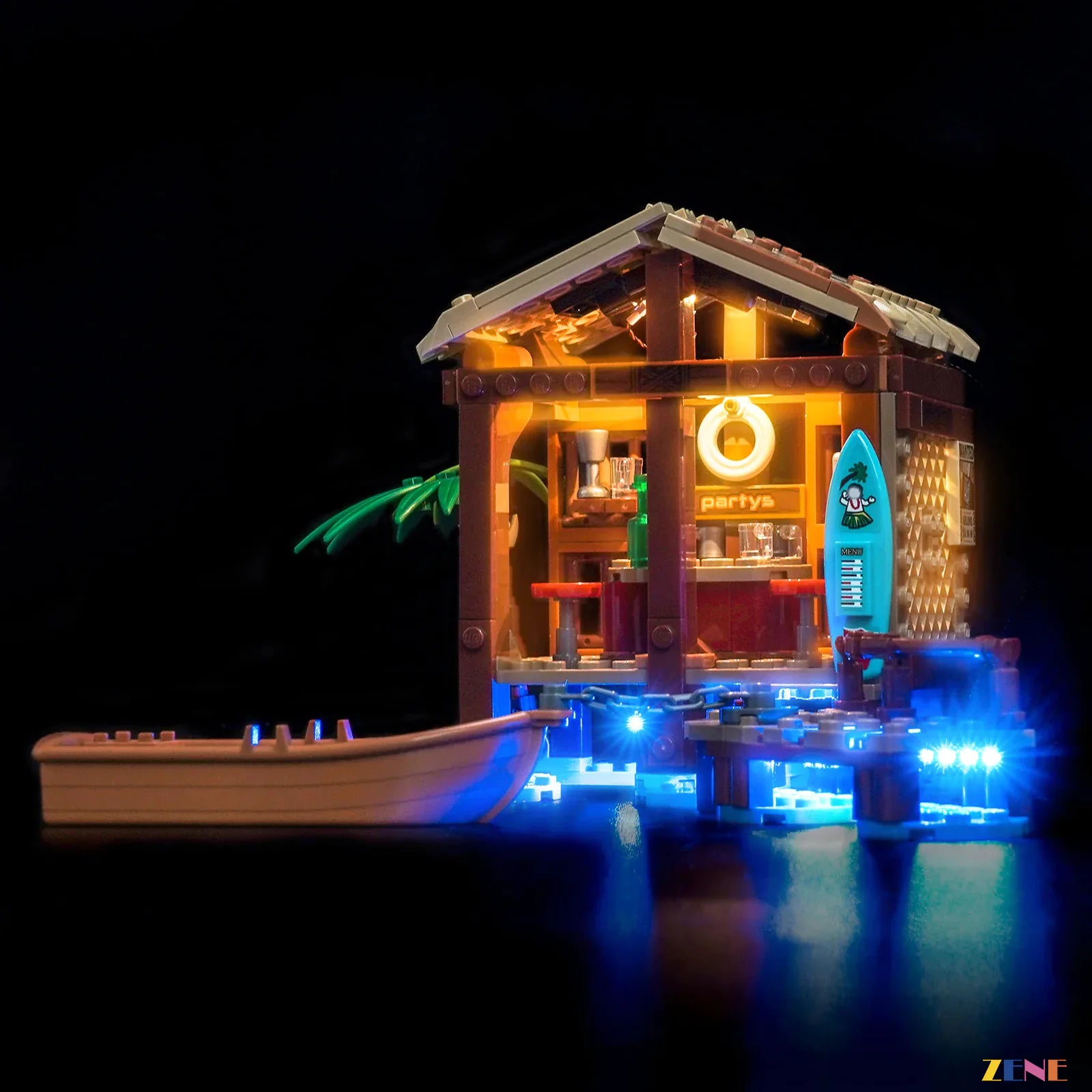 zene bricks LEGO Windmill Village Hut Light Kit for #75636