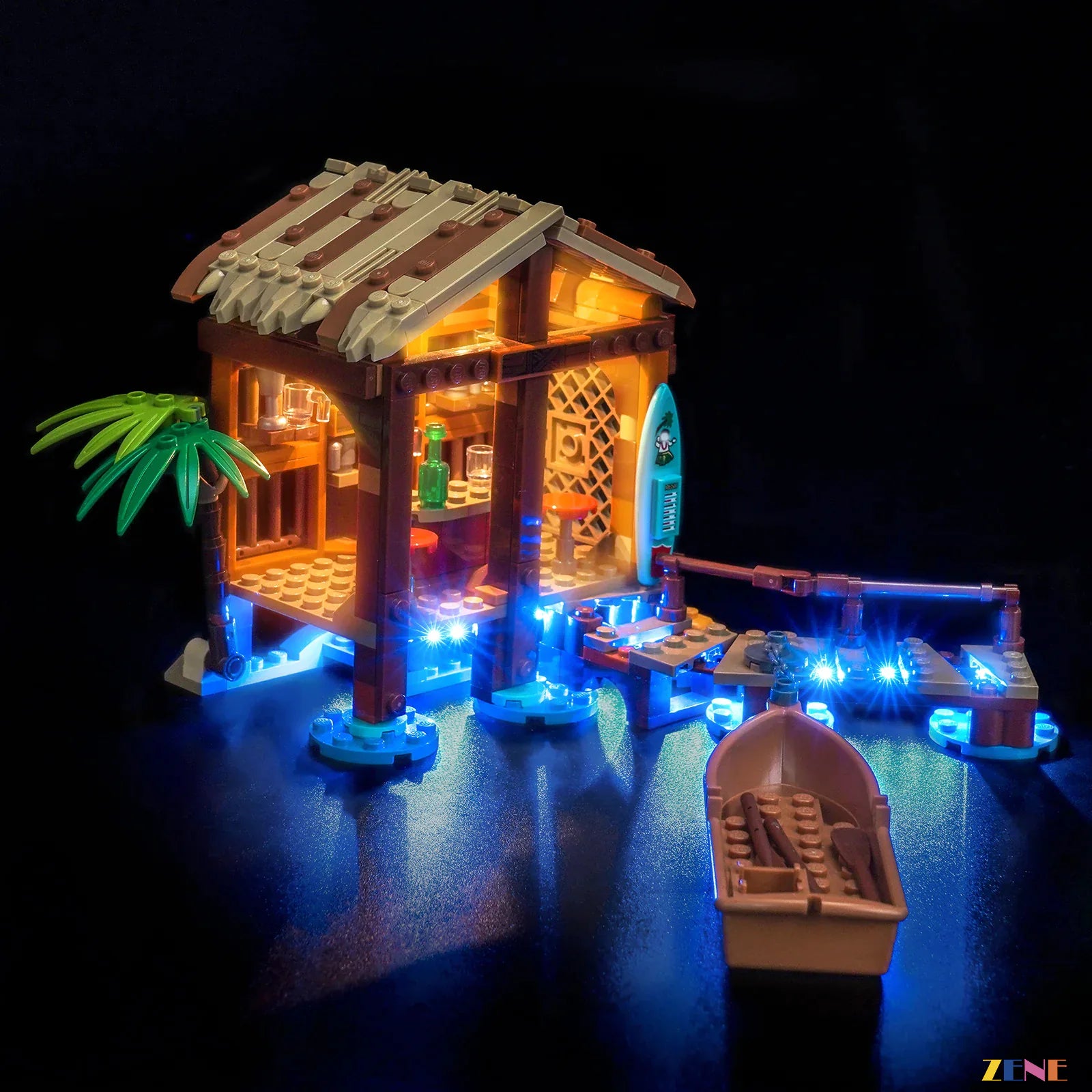 zene bricks LEGO Windmill Village Hut Light Kit for #75636