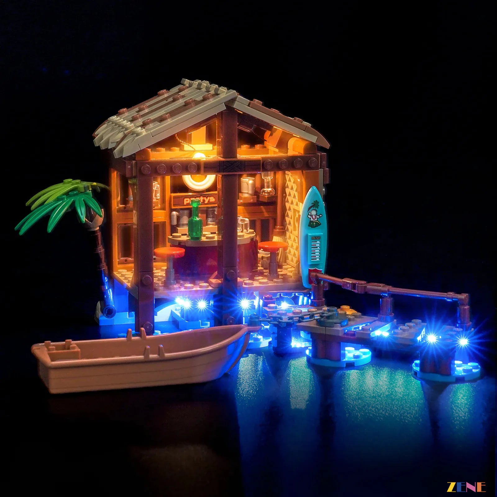 zene bricks LEGO Windmill Village Hut Light Kit for #75636