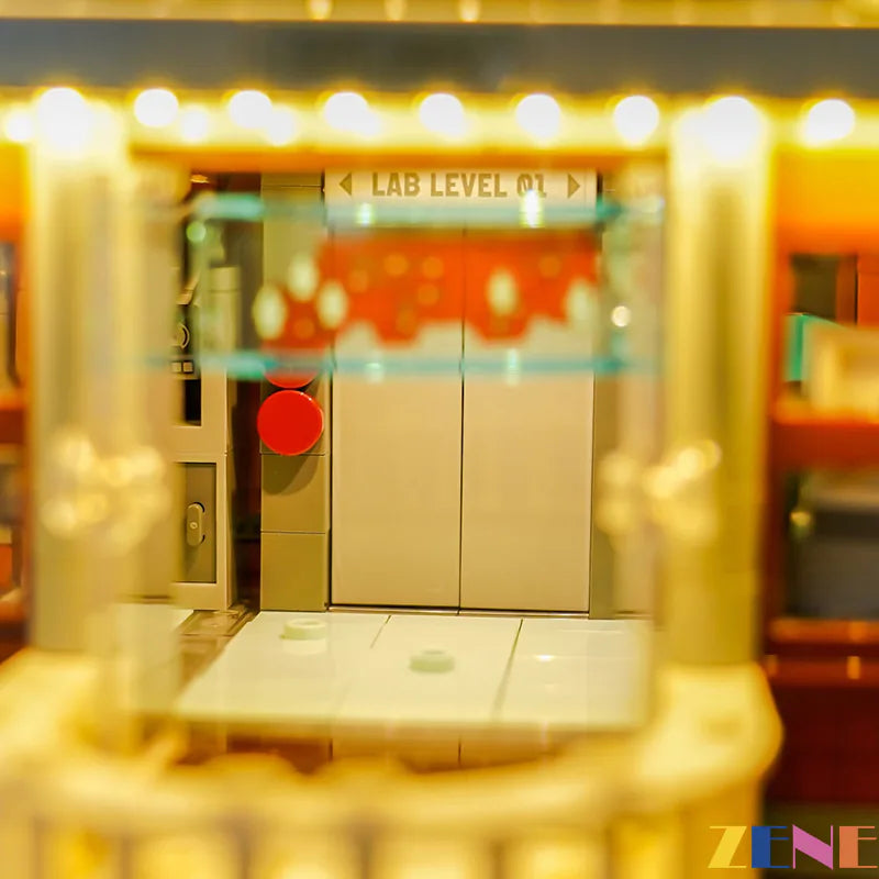 zene bricks Light Kit for LEGO X-Men The X-Mansion #76294 Marvel