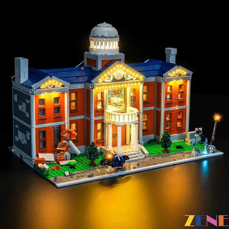 zene bricks Light Kit for LEGO X-Men The X-Mansion #76294 Marvel