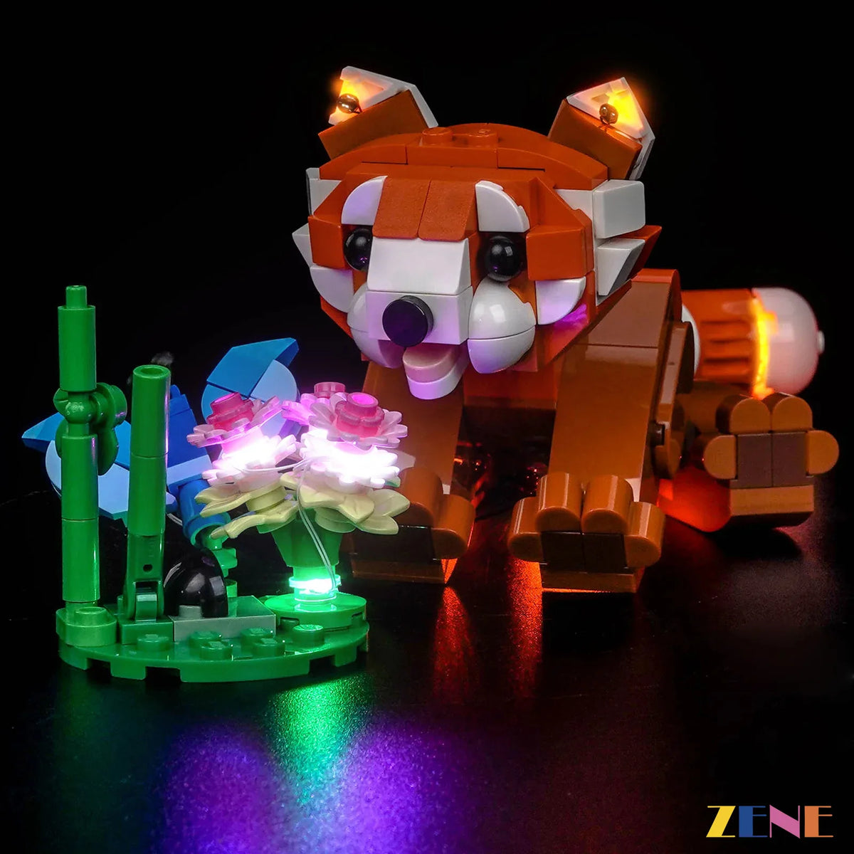 ZENE Bricks Light Kit for LEGO Cute Animals: Red Panda #31394