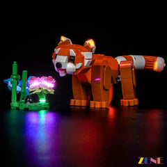 ZENE Bricks Light Kit for LEGO Cute Animals: Red Panda #31394
