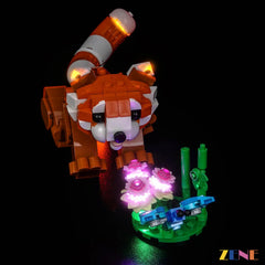ZENE Bricks Light Kit for LEGO Cute Animals: Red Panda #31394