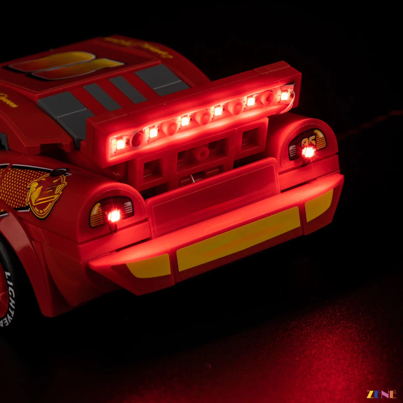 zene bricks LEGO McQueen Lightning Light Kit for #77255