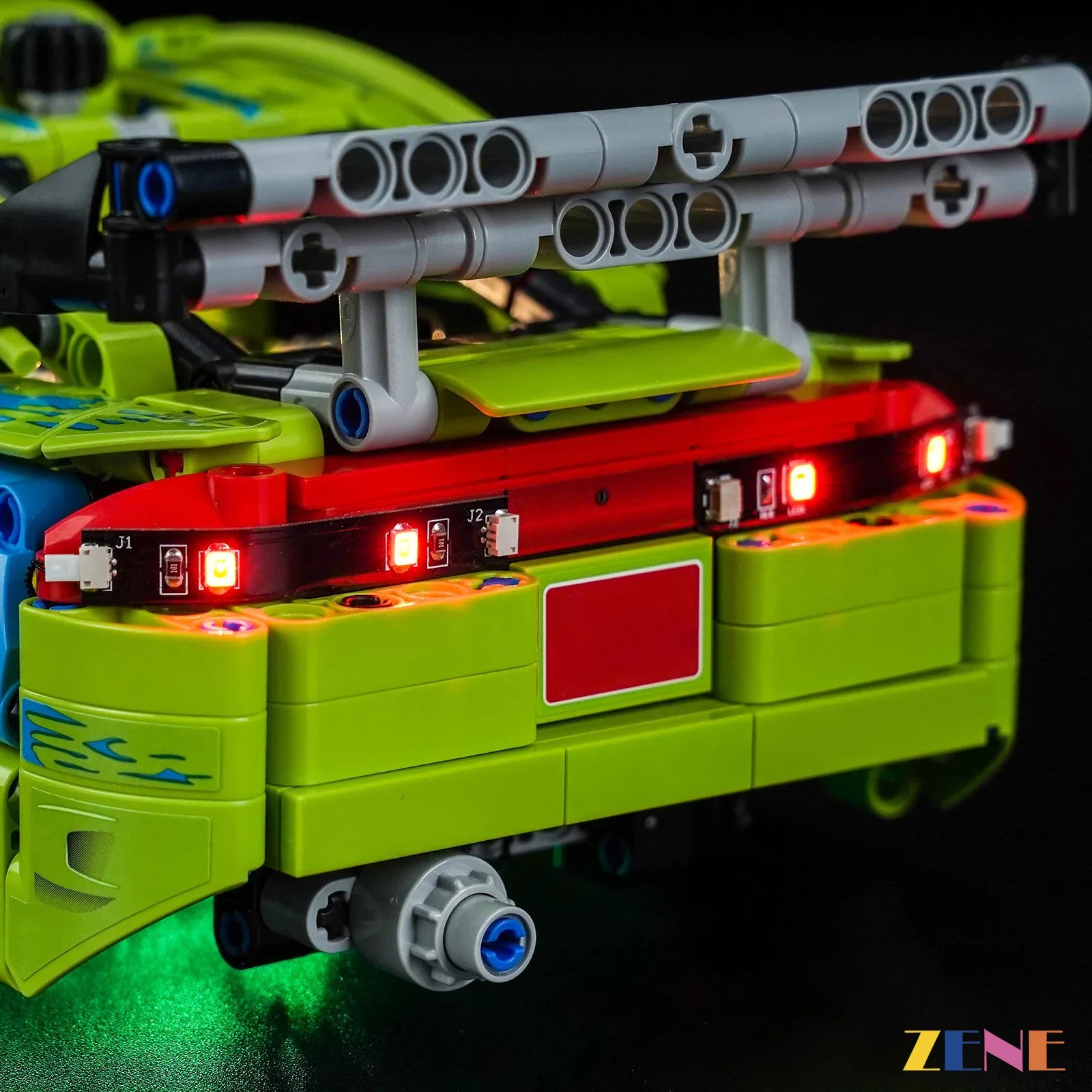 low-slung tuner profile lighting - ZENE Bricks Light Kit for LEGO® Mitsubishi Eclipse Car Fast and Furious #42229