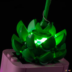 pastel rocking pot night glow - ZENE Bricks Light Kit for LEGO® Rocking Plants #11506 Ver.2