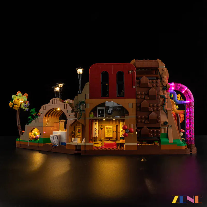 zene bricks LEGO Willy Wonka the Chocolate Factory Light Kit for #21360