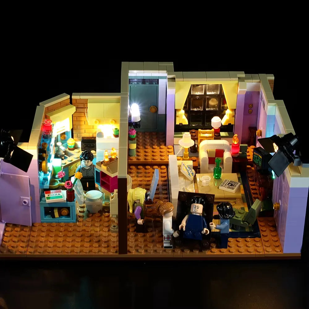 zene bricks Light Kit for The Friends Apartments #10292