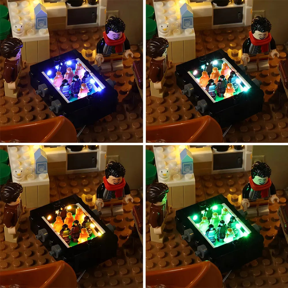 zene bricks Light Kit for The Friends Apartments #10292