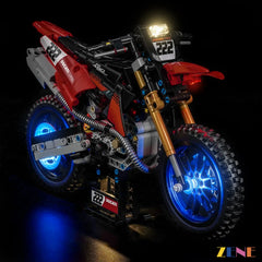 ZENE Bricks Light Kit for LEGO Ducati Desmo450 MX Factory Motorcycle #42238