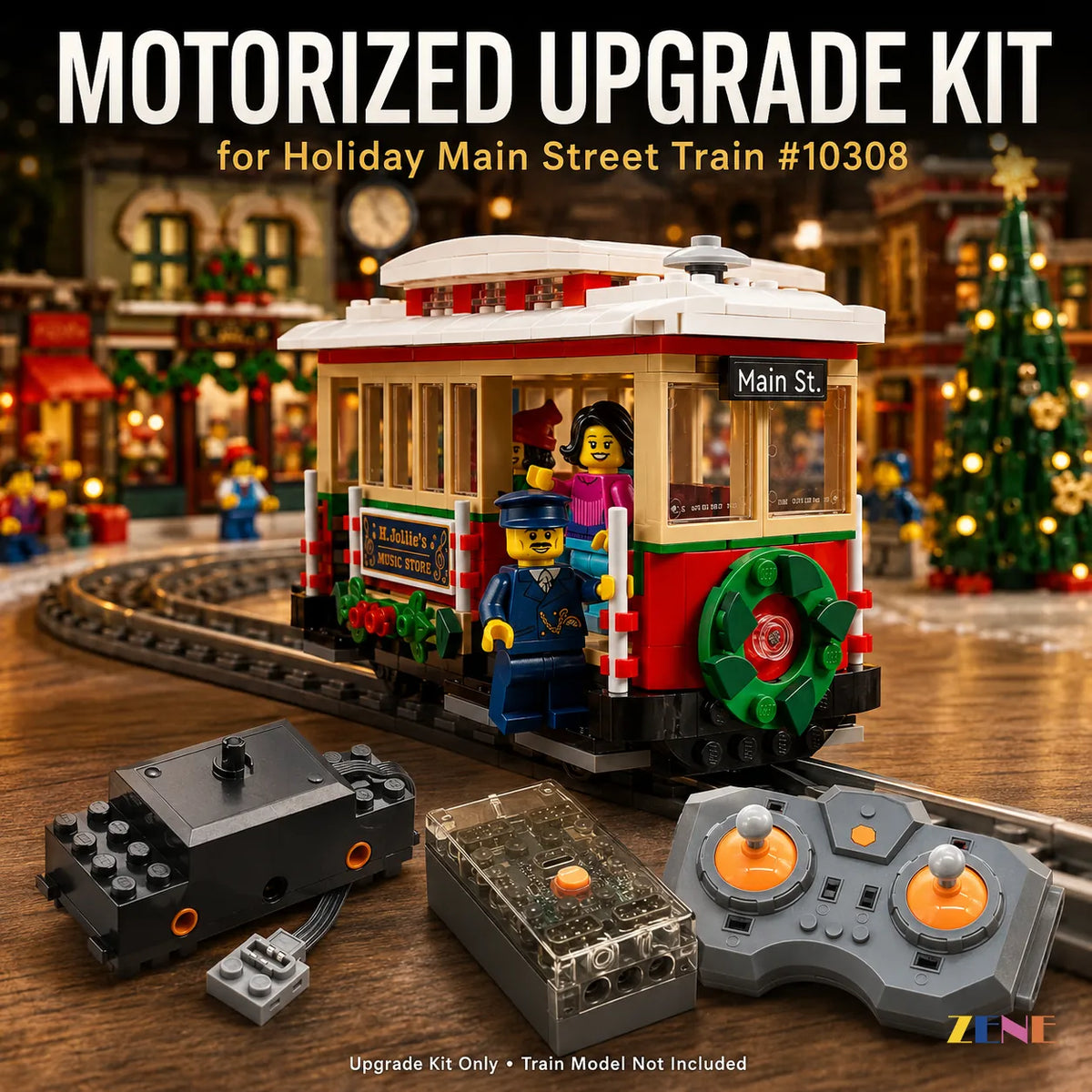 Motor Upgrade Kit for Holiday Main Street Train #10308 Power Functions
