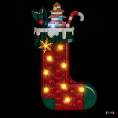 ZENE Bricks Light Kit for LEGO Christmas Stocking #40958