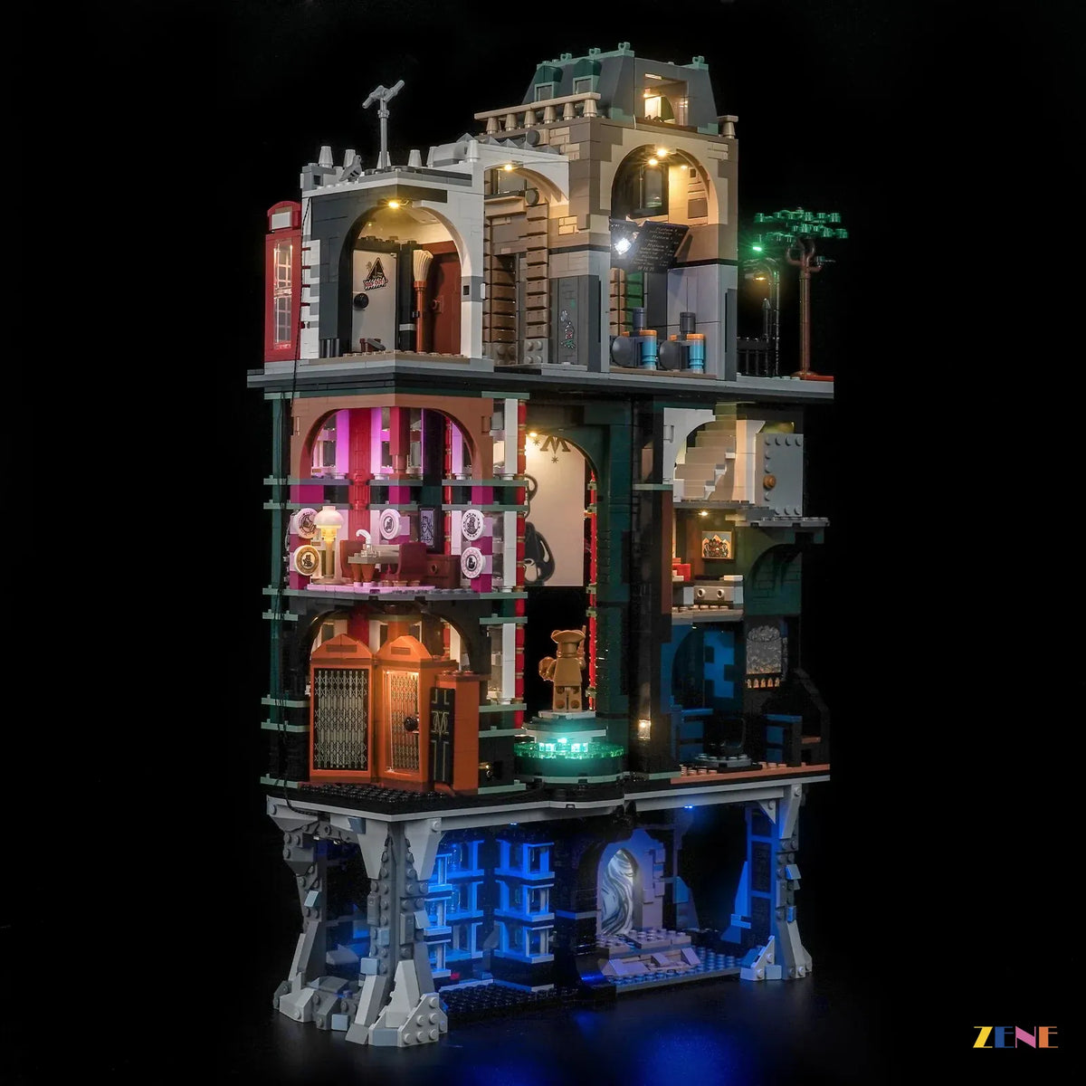 ZENE Bricks Light Kit for LEGO The Ministry of Magic #76476