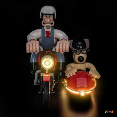 ZENE Bricks Light Kit for LEGO Ideas Wallace & Gromit #21371