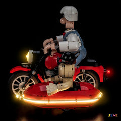 ZENE Bricks Light Kit for LEGO Ideas Wallace & Gromit #21371