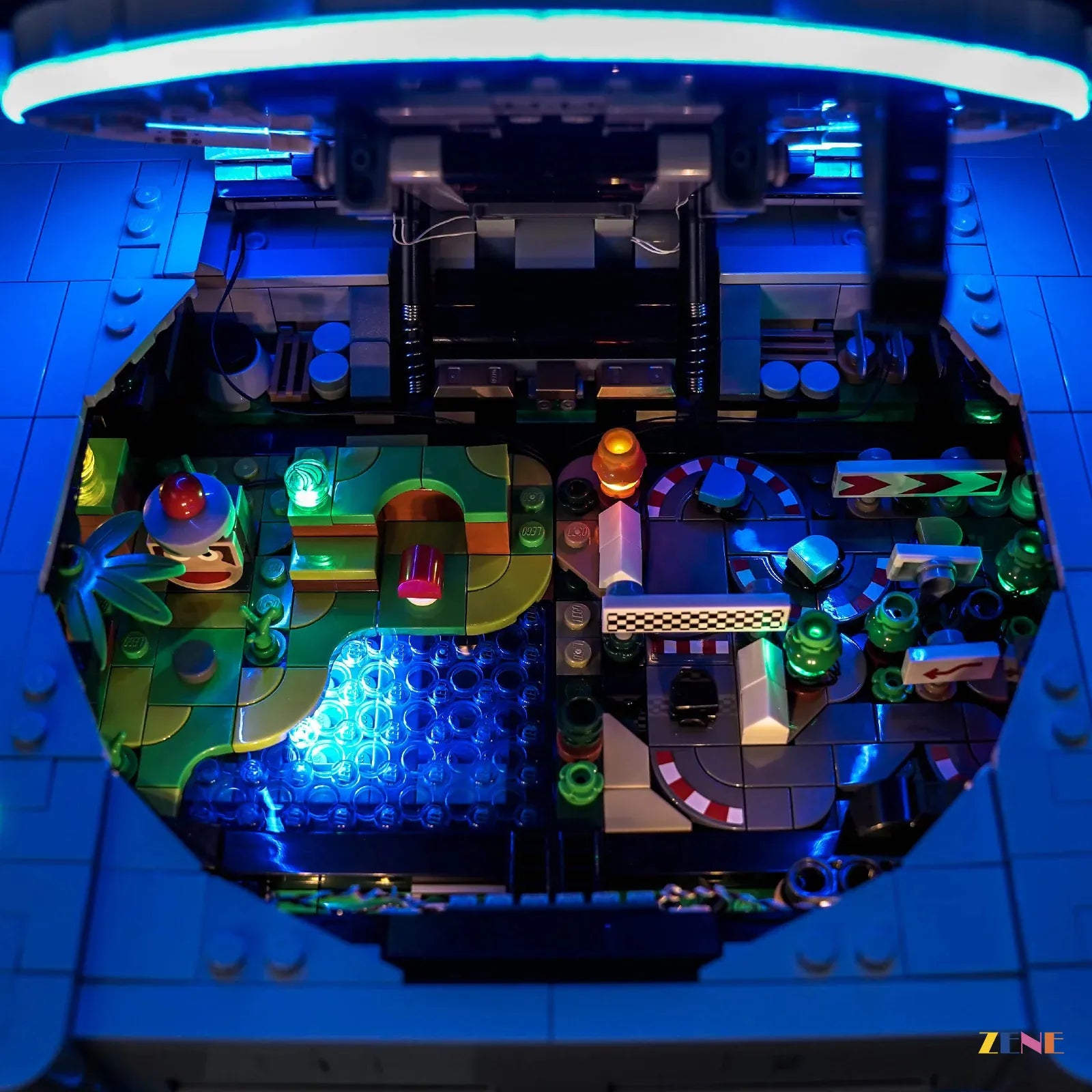 Vibrant Gaming Console Lighting For PlayStation AFOL Displays - ZENE Bricks Light Kit For LEGO® PlayStation™ #72306