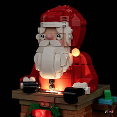 ZENE Bricks Light Kit for LEGO Santa's Holiday Countdown #40874