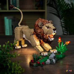 ZENE Bricks Light Kit for LEGO Wild Animals: Majestic Lion #31386