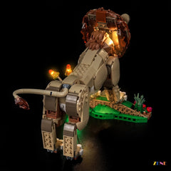 ZENE Bricks Light Kit for LEGO Wild Animals: Majestic Lion #31386