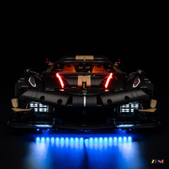 ZENE Bricks Light Kit for LEGO Koenigsegg Sadair's Spear Megacar #42232 (multicolor Ver.)