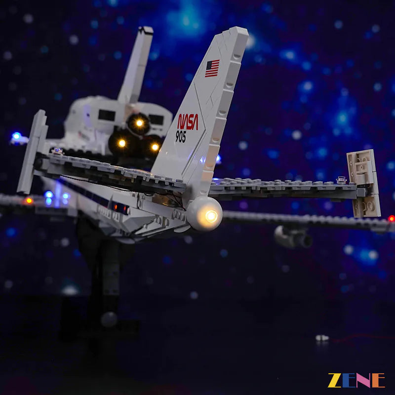 zene bricks Light Kit for LEGO Shuttle Carrier Aircraft #10360