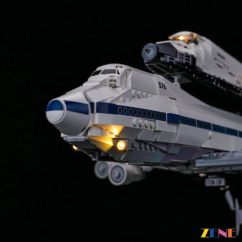 zene bricks Light Kit for LEGO Shuttle Carrier Aircraft #10360