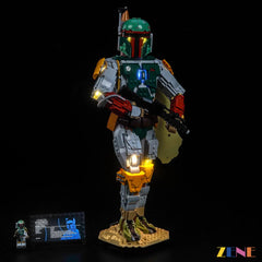 ZENE Bricks Light Kit for LEGO Boba Fett #75455