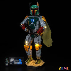 ZENE Bricks Light Kit for LEGO Boba Fett #75455