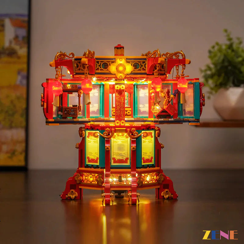 zene bricks Light Kit for LEGO Trotting Lantern #80116