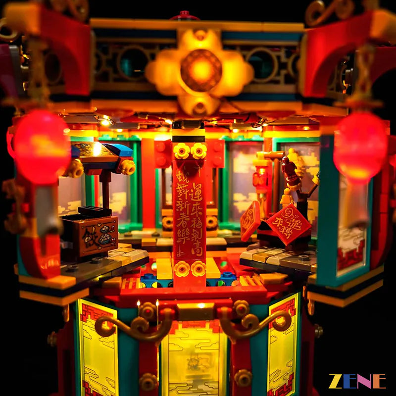 zene bricks Light Kit for LEGO Trotting Lantern #80116