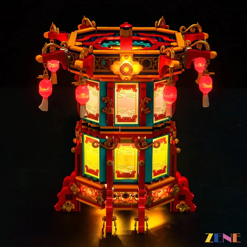 zene bricks Light Kit for LEGO Trotting Lantern #80116