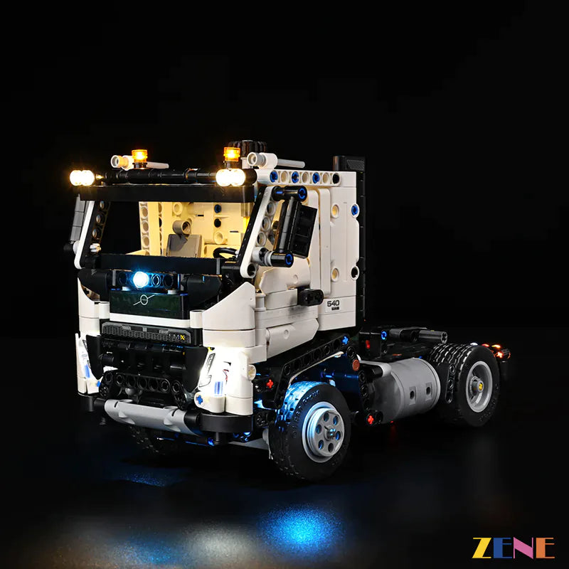 zene bricks Light Kit for LEGO Volvo FMX Truck & EC230 Electric Excavator #42175