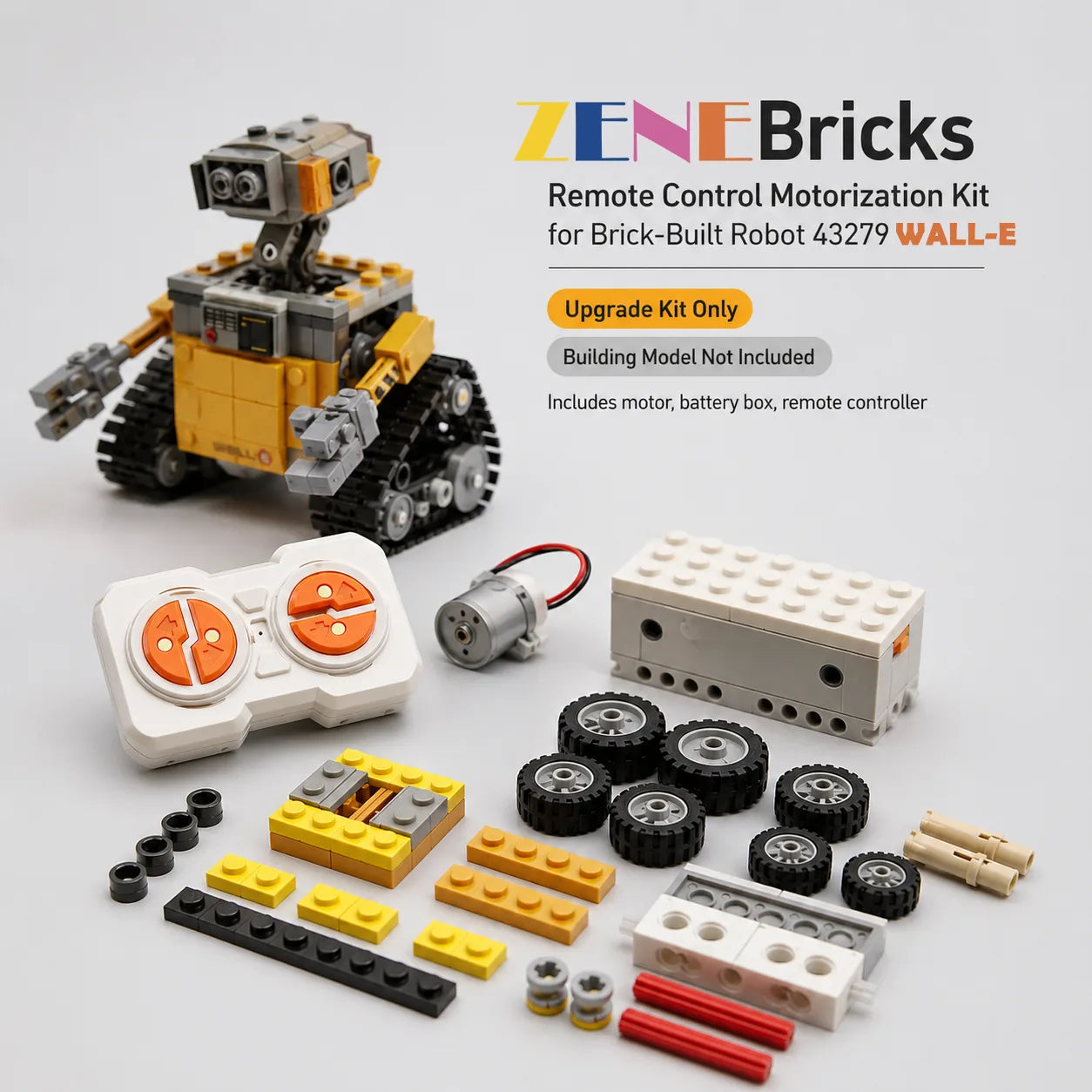 zene bricks Power Functions Kit for WALL-E #43279