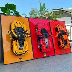 Technics' Photo Frame Display Board for LEGO Cars