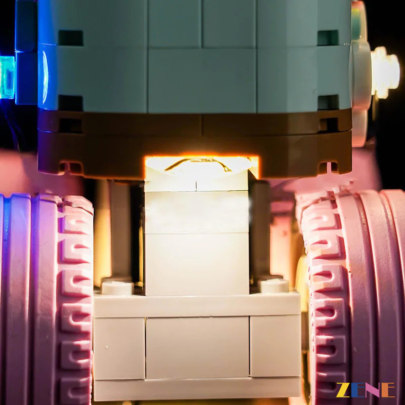 zene bricks Light Kit for LEGO Retro Roller Skate #31148