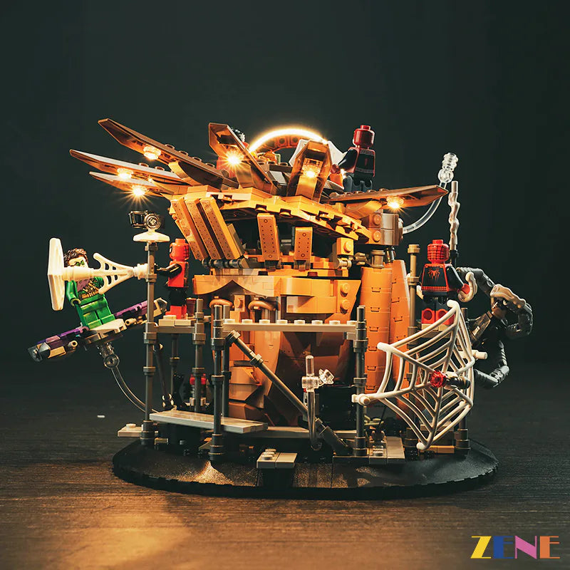 zene bricks Light Kit for LEGO Spider-Man Final Battle #76261