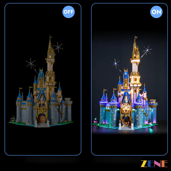 ZENE Light Kit for LEGO Disney Castle #43222