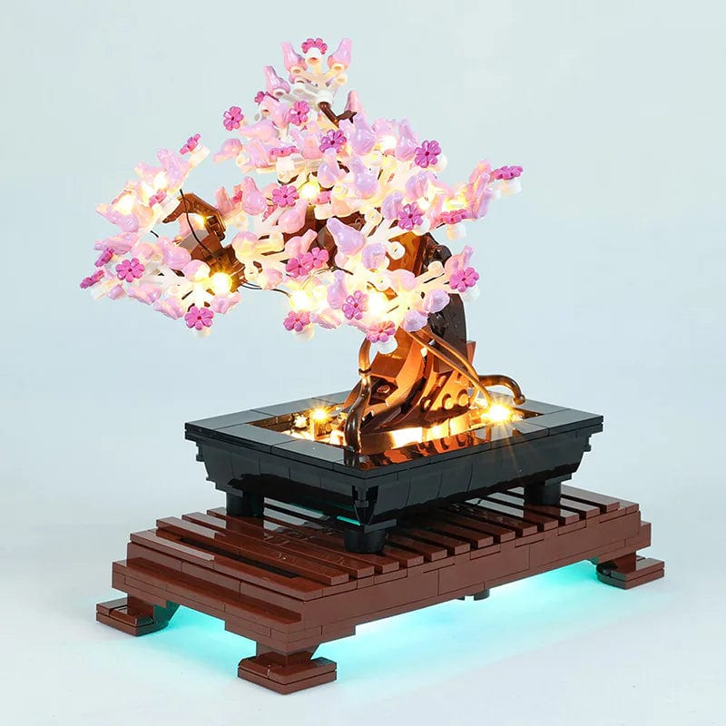 zene bricks LEGO Bonsai Tree 2nd Version #10281 Light Kit
