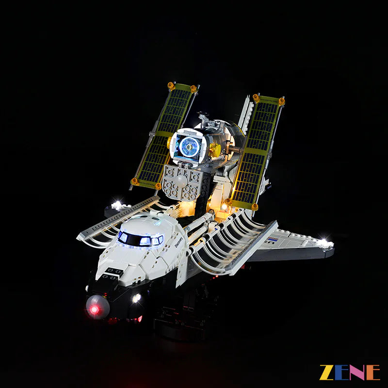 zene bricks LEGO NASA Space Shuttle Discovery #10283 Light Kit