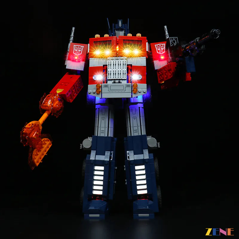 zene bricks LEGO Optimus Prime #10302 (Ver. 2) Light Kit