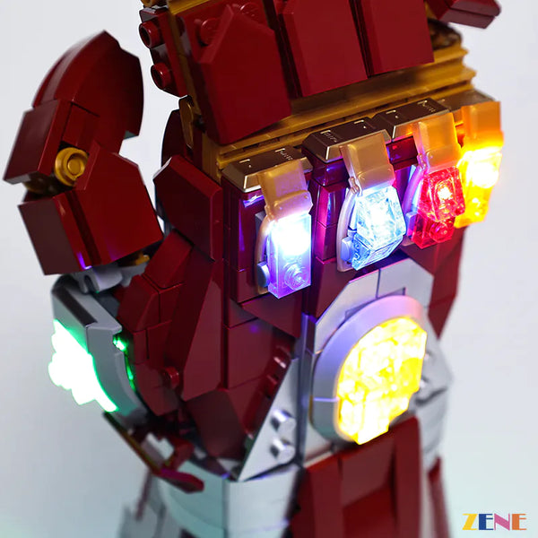 Lego Nano Gauntlet 76223 W Light Kit